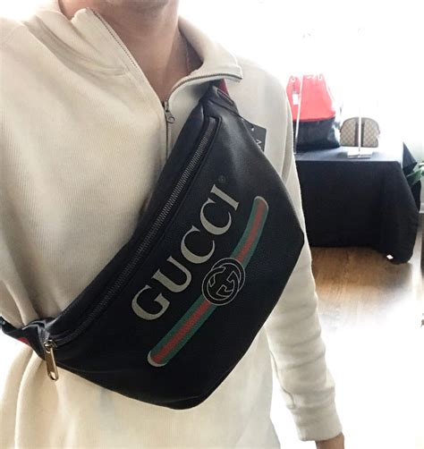 gucci fanny pack gg|Gucci fanny pack for men.